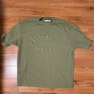 Essentials Sage Green Short Sleeve Tee